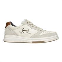 Tênis Casual Pegada Masculino Em Couro Milk