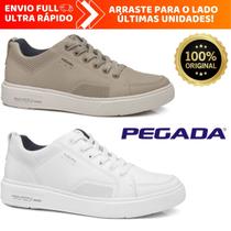 Tênis Casual Pegada Masculino Macio e Confortável 100% em Couro Legítimo Original Tênis Casual Pegada Masculino Macio e Confortável 100% em Couro Legítimo Original