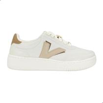 Tênis Casual Peluche Off White/Amendoa