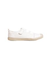 Tênis Casual Pixolé Feminino Couro Off White Tênis Casual Pixolé Feminino Couro Off White