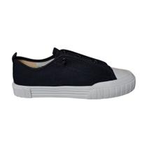 Tenis Casual Slip On Feminino Basico Dia Dia Cadarço Elastico Lola 4052