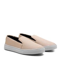 Tênis Casual Slip On Feminino Confortável - Dhaffy