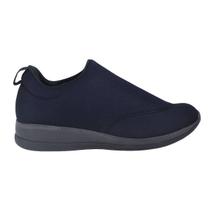 Tênis Casual Slip On Feminino Conforto Usaflex Aj1204