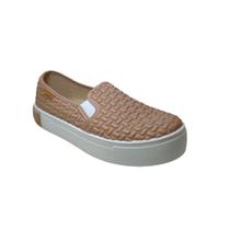 Tênis Casual Slip On Feminino Iate Matelassê Moleca 5658.430