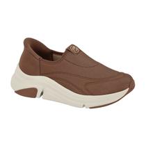 Tênis Casual Slip On Sola Leve Ultraconforto Feminino Modare Marrom 35 Tênis Casual Slip On Sola Leve Ultraconforto Feminino Modare Marrom 35