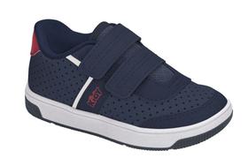 Tênis Casual Slip On tiras autocolantes Kidy Infantil Masculino