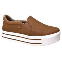 Tênis Casual Slip On Via Marte Feminino