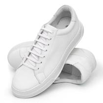 Tênis Casual Sneaker Masculino Confort em Couro Fly Premium Tênis Casual Sneaker Masculino Confort em Couro Fly Premium