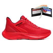 Tênis Casual Trail Academia Advanced Fitness + Carteira Masculina