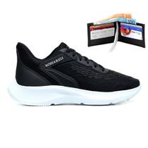 Tênis Casual Trail Academia Advanced Fitness + Carteira Masculina