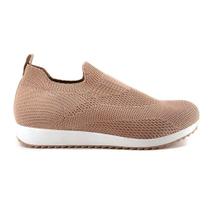 Tênis Casual Usaflex Feminino Tricot Slip On Calce Fácil AG3607