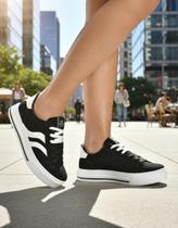 Tênis Casual Via Marte Feminino Flatform 027032