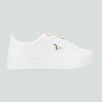 Tênis Casual Via Marte Napa Branco 020-012-01 Tênis Casual Via Marte Napa Branco 020-012-01