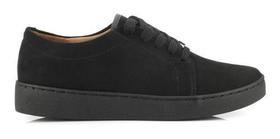 Tênis Casual Vizzano Feminino Camurça Flatform Preto 1214205 Tênis Casual Vizzano Feminino Camurça Flatform Preto 1214205