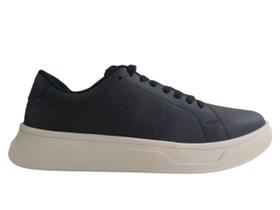 Tênis Casual West Coast Silver Black/Black/Cream 313069 Tênis Casual West Coast Silver Black/Black/Cream 313069