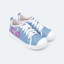 Tenis Charm Jeans Pampili Tenis Charm Jeans Pampili