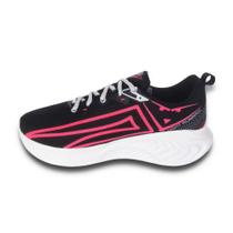 Tenis Chavenos Light Running 1 Feminino - Gelo / Pink