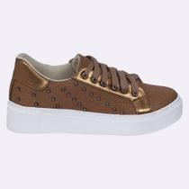 Tênis Chile - Bronze com Spikes metalizados Tênis Chile - Bronze com Spikes metalizados