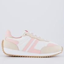 Tênis Chilli Beans Silver Feminino Branco e Rosa