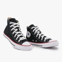 Tênis Chuck Taylor Cano Alto Unissex Preto Cor:PretoTamanho:46
