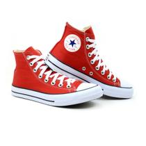 Tênis Chuck Taylor Cano Alto Unissex Vermelho Cor:VermelhoTamanho:44