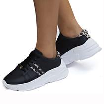 Tênis Chunky Casual Feminino Blogueira Plataforma Sneaker Influencer