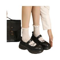 Tênis Chunky De Outono Para Mulheres, Moda Com Laço Em Forma De Borboleta, Plataforma Casual,