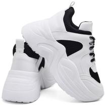 Tênis Chunky Feminino Macio Estilo Versátil