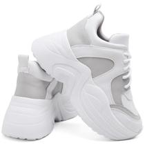Tênis Chunky Feminino Macio Estilo Versátil