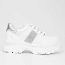 Tênis Chunky Ramarim Detalhe Strass Tratorado Feminino Tênis Chunky Ramarim Detalhe Strass Tratorado Feminino