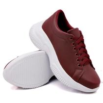 Tênis Chunky Shoes com Cadarço Sola Borracha Alta