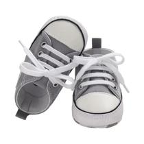 Tênis Clássicos De Lona Unissex Para Bebês Solas Macias Antiderrapantes Primeiros Passos Para