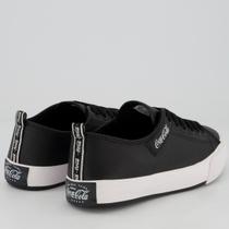 Tenis coca cola atlanta leather coke feminino