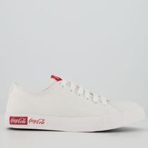 Tenis coca cola blend basic branco