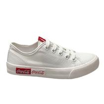 Tênis Coca-Cola Blend Basic Feminino Branco
