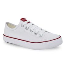 Tênis Coca-Cola Branco Vermelho CC2349 Stream Canvas Tênis Coca-Cola Branco Vermelho CC2349 Stream Canvas