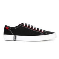 Tênis Coca Cola Burley Canvas Preto e Branco - Masculino Tênis Coca Cola Burley Canvas Preto e Branco - Masculino