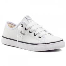 Tenis Coca Cola Cc2338 Stream Leather Feminino