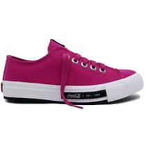 Tênis Coca-Cola Feminino Daytona Fuchsia