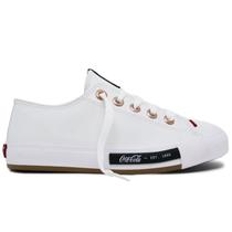 Tênis Coca-Cola Feminino Daytona Town Branco Tênis Coca-Cola Feminino Daytona Town Branco