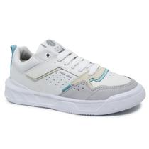 Tênis Coca-Cola Feminino Soho Match Branco/Azul CC2278