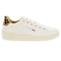 Tênis Coca Cola March Maverick Feminino Branco/Caramelo