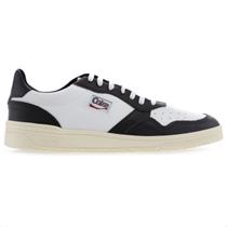 Tênis Coca-Cola March Ray Leather Preto e Branco - Masculino Tênis Coca-Cola March Ray Leather Preto e Branco - Masculino