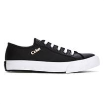 Tênis Coca Cola Sandy Town Preto e Branco - Feminino