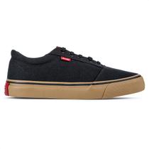 Tênis Coca Cola Surplay Canvas Preto e Marrom - Feminino