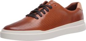 Tênis Cole Haan Grandpro Rally Laser Cut Masculino British Bronze/Ivory Tênis Cole Haan Grandpro Rally Laser Cut Masculino British Bronze/Ivory
