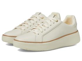 Tênis Cole Haan Grandpro Topspin feminino Ivory/Perf/Scallop