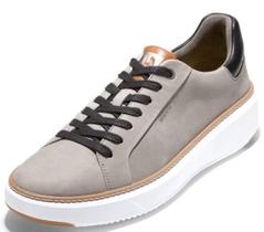 Tênis Cole Haan Grandpro Topspin Ironstone em couro/nobuck