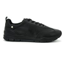 Tenis Comforflex 2535302 Couro Cadarço Casual Baixo Feminino