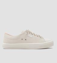 Tênis Comfort Flatform Tecido Ecológico Off White CBK